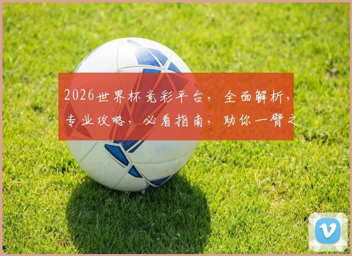 2026世界杯竞彩平台，全面解析，专业攻略，必看指南，助你一臂之力